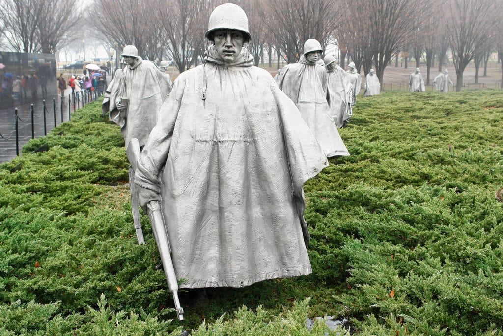 Image of the Korean War Veterans Memorial