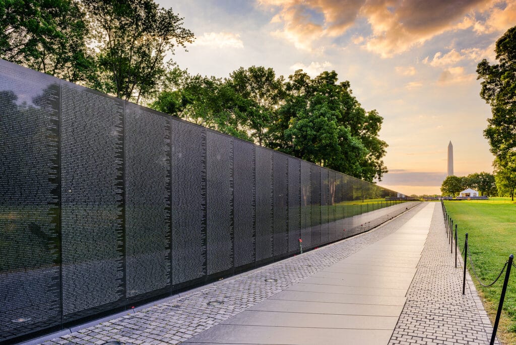 Image of the Vietnam Veterans Memorial