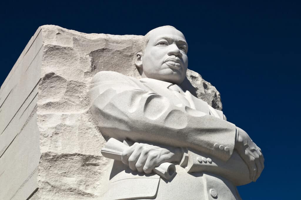 Image of the Martin Luther King Jr Memorial