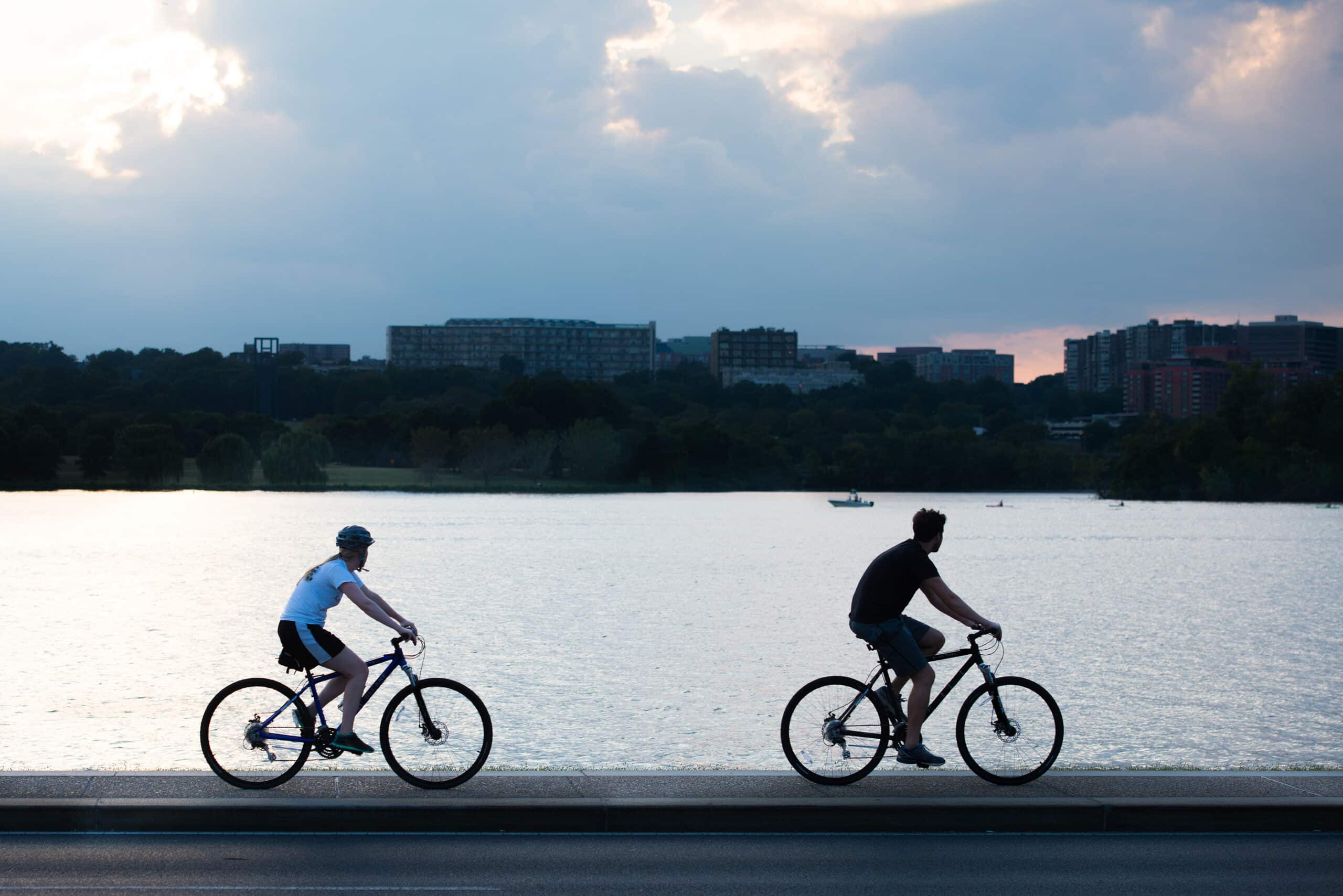 Image of people riding bicycles in D.C.